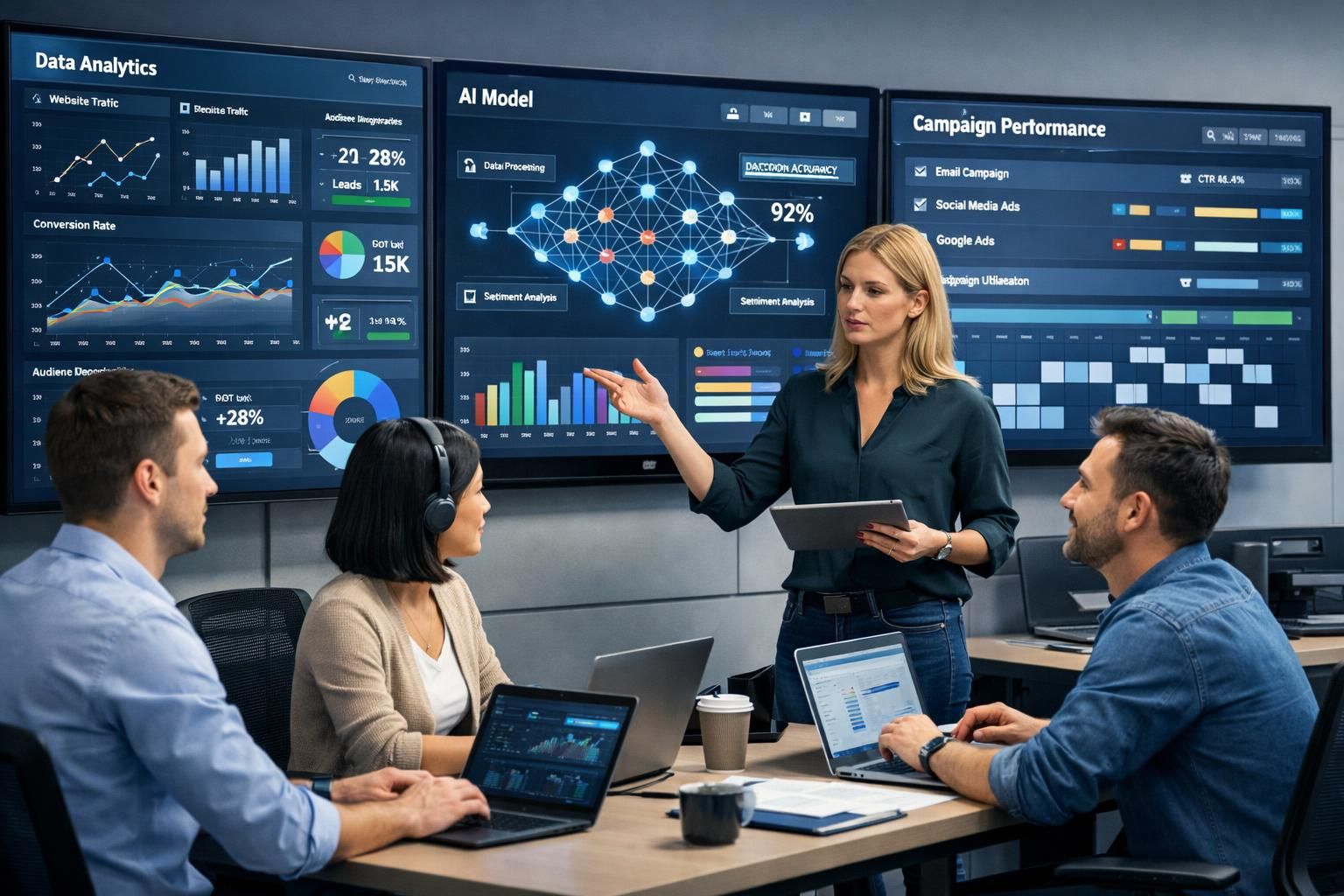 entdecken sie, wie künstliche intelligenz im webmarketing als strategischer layer oder operatives werkzeug eingesetzt wird, um ihre marketingziele effektiv zu erreichen.