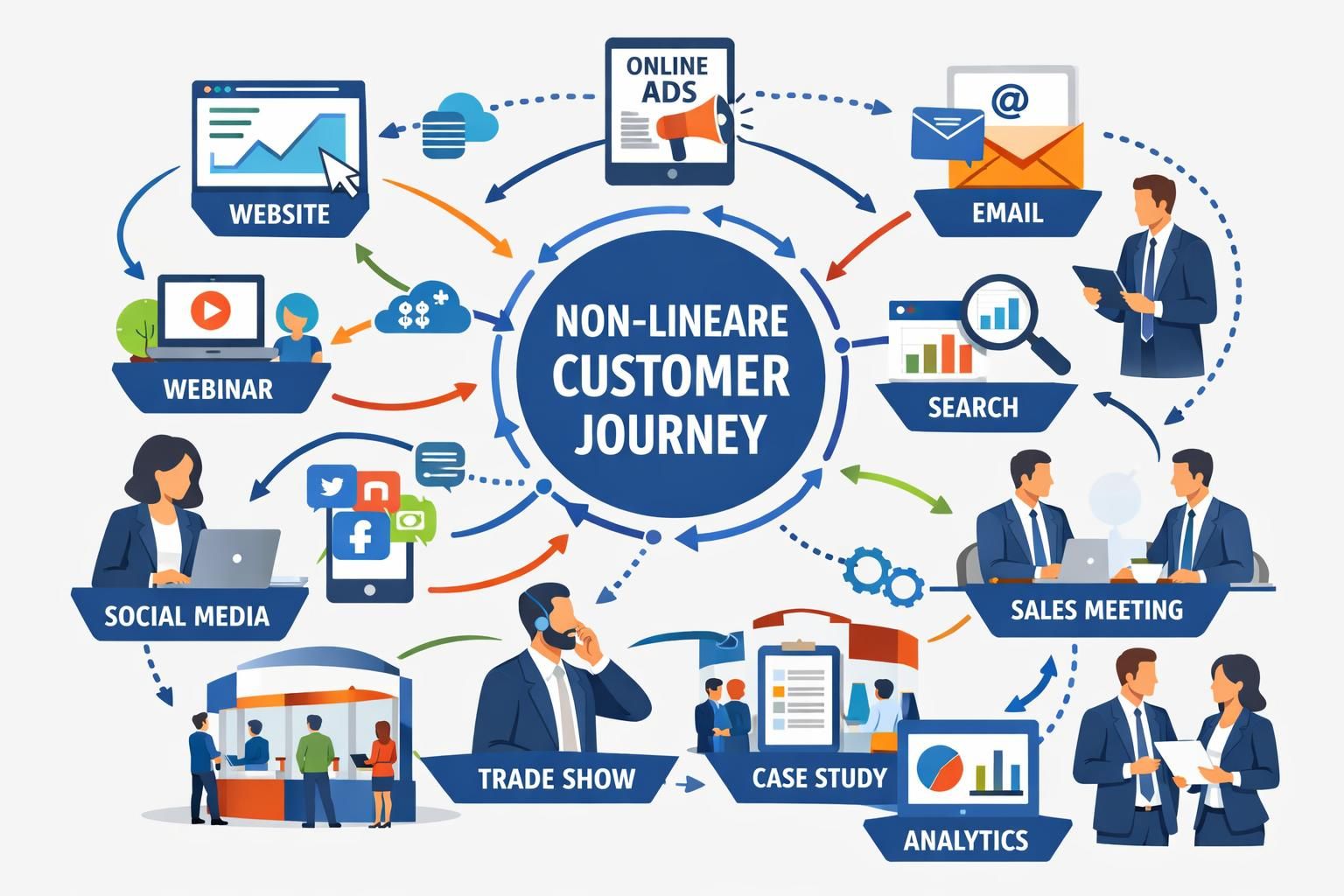 erfahren sie, wie nicht-lineare customer journeys effektiv analysiert und strukturiert gesteuert werden können, um erfolgreiche marketingstrategien zu entwickeln.