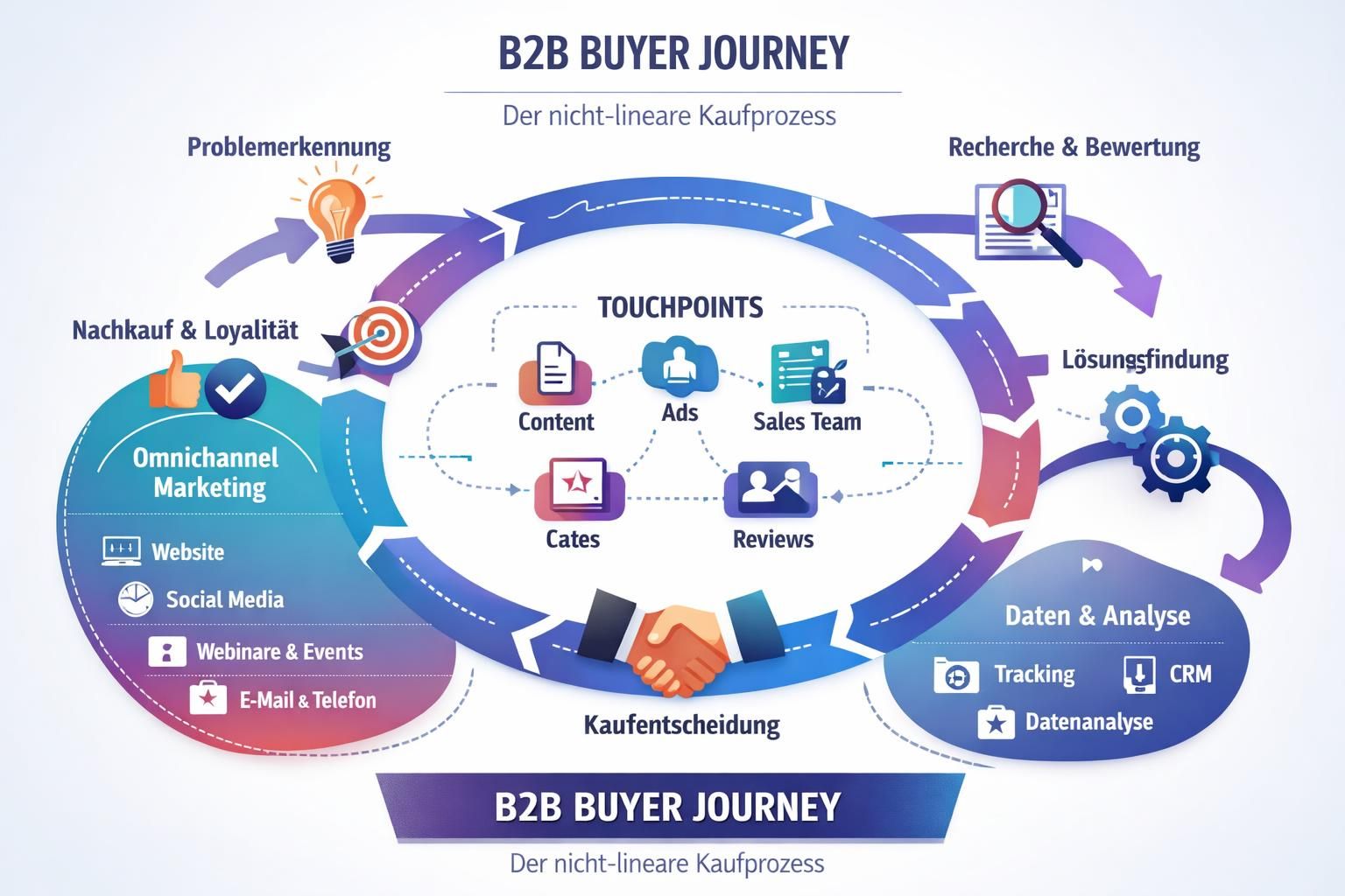 erfahren sie, wie ein komplexer, nicht-linearer kaufprozess effektiv und strukturiert gesteuert werden kann, um bessere verkaufsergebnisse zu erzielen.